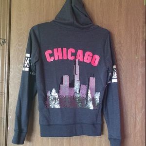 LOVE PINK CHICAGO zip up